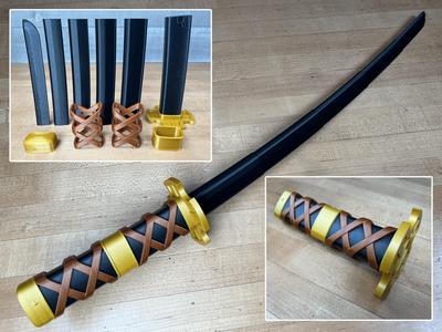 Sandai Kitetsu Multi-Part Collapsing Sword