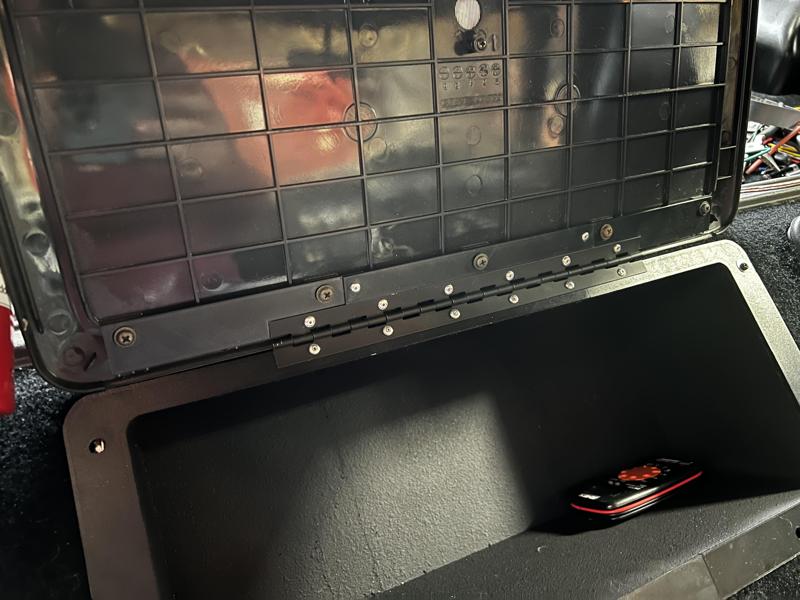 79-85 Mazda RX-7 Bin lid Piano Hinge adapter