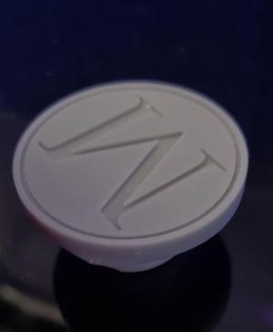 stamp M flat