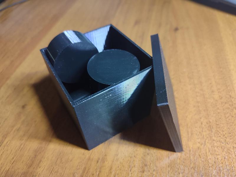 6 cylinders in the box puzzle