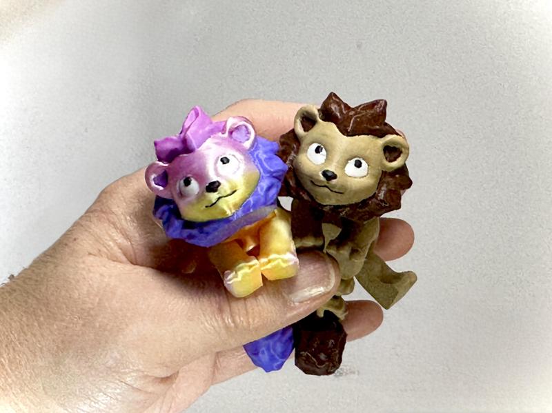 Teal Cat Creative Lion