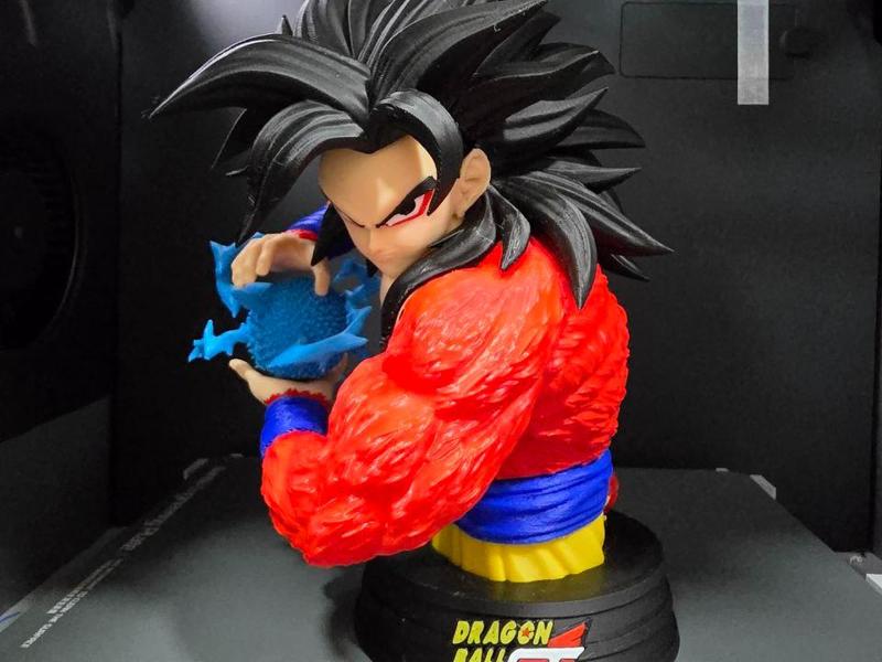 Goku Super Saiyan 4 Attack