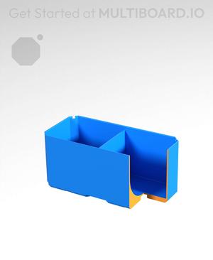 2x1x1 - Curved - Divided Bin - Multibin Insert