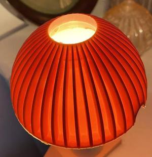(Bouchon trou du haut )Lampe champignon spot à pince Sarlam 