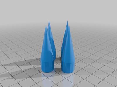 Valve stem caps - Spikes