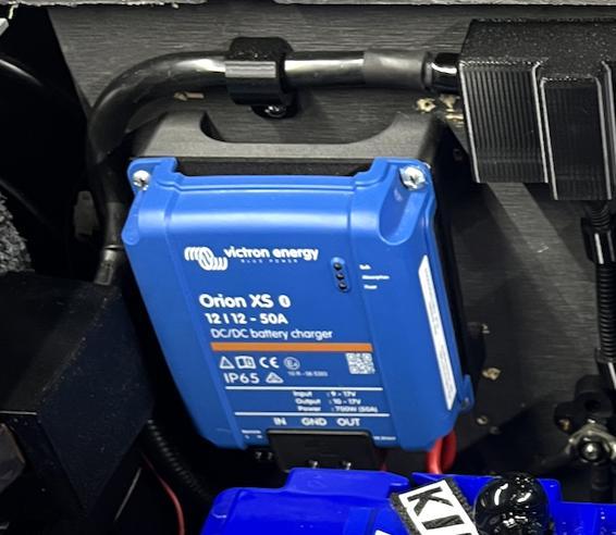 VICTRON ORION XS 12-12-50 80mm Fan Base and Standoff