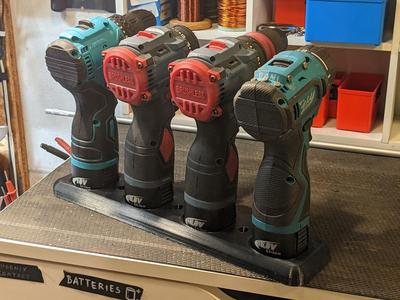 Drill Holder - Aliexpress 16.8V -  F360 Parametric
