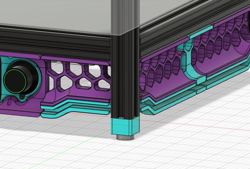 Tiny-M stand for printer