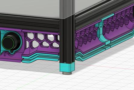 Tiny-M stand for printer