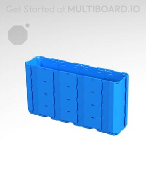4x1x2 - Full Multipoint Rail - Multibin Shell