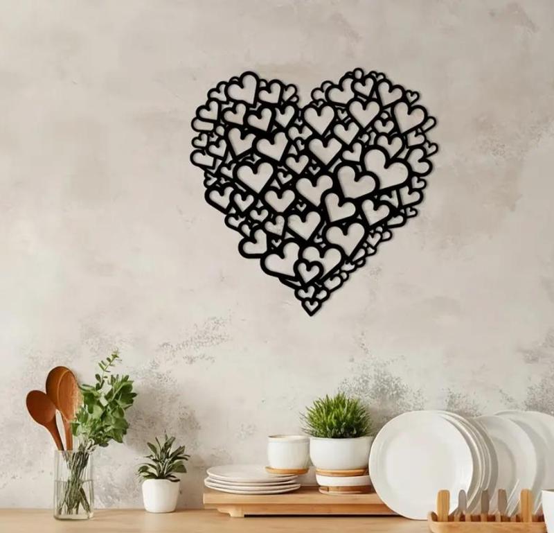Large Heart Wall Art