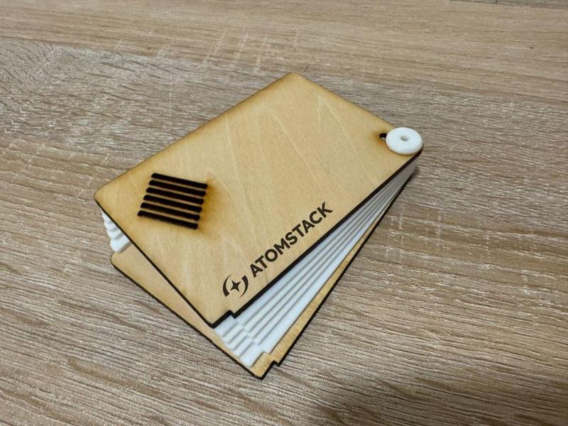 Laser Cut 5-Card Wallet