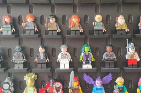 Display plate for Danish minifigures IKEA Skadis