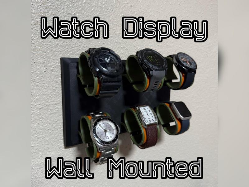 Watch Display - Wall Mounted