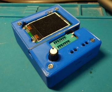 Case for tester GM328 with a built-in battery