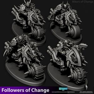 Bikers of Change - Followers of Change - 28mm