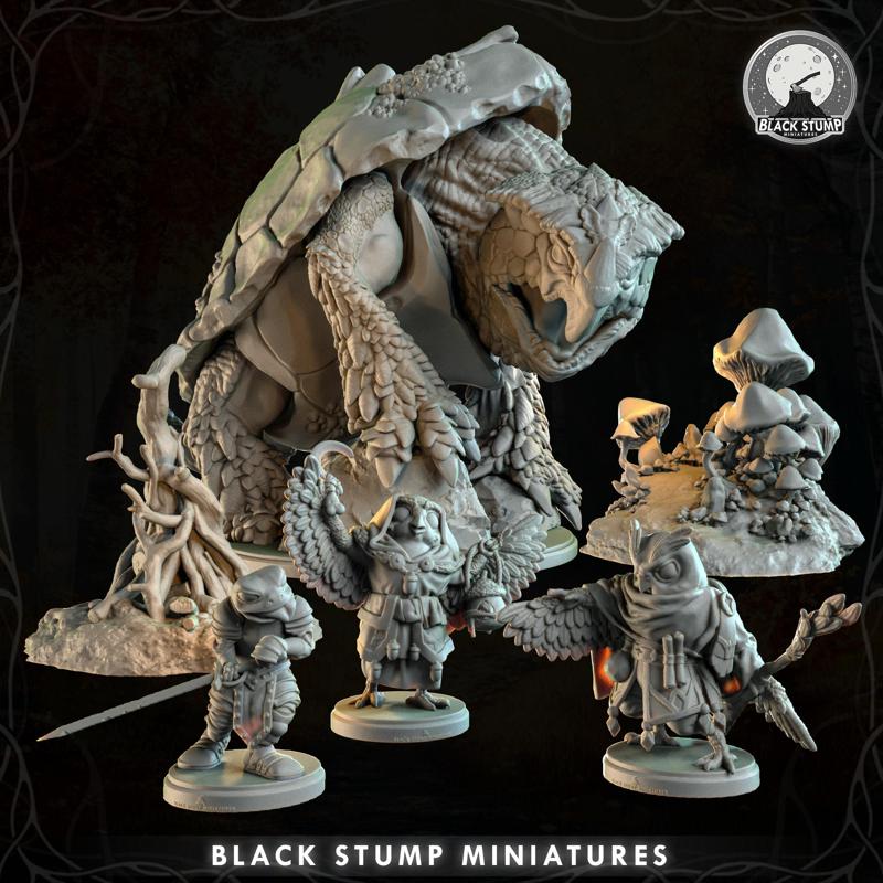 Black Stump 5- October 2024 Release - Wade - Muck Stomp + Original Race 5E + Shadowdark .PDF!