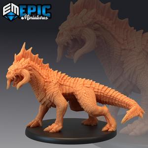 Black Guard Drake Angry / Legendary Dragon /  Mountain Encounter / Magical Mount Beast