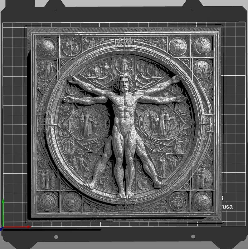 Da Vinci's Vitruvian Man