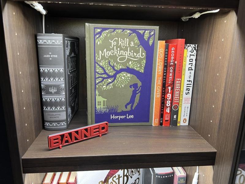 Banned Genre Sign / library sign