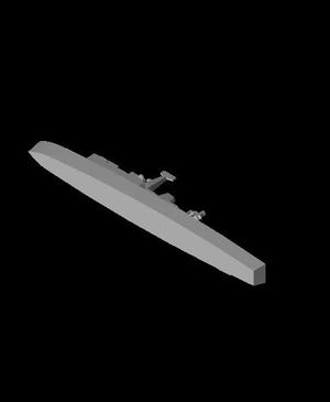 1/1250 Scale HMS Mermaid F76.stl