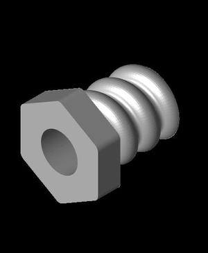Crow Board X Series Bolt Mounting Screw