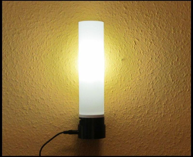 Tischlampe und Wandlampe 12V G4