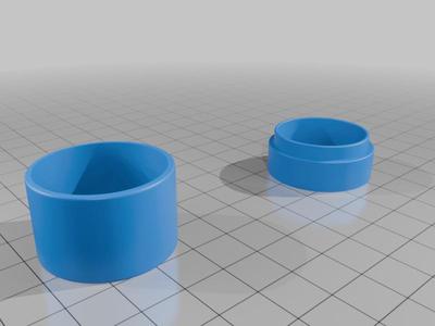 Ronde biljartkrijthouder Version 1