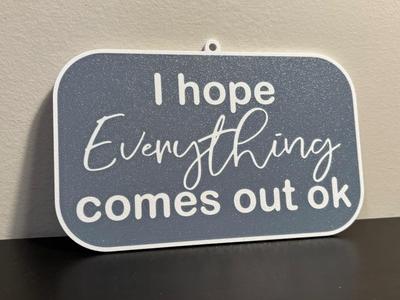 Funny bathroom sign 