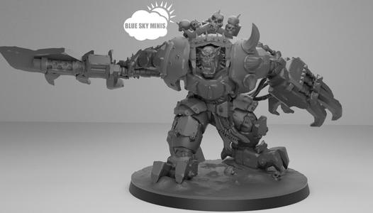 Big Boss in Mecha Suit Armor