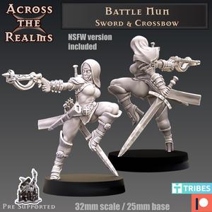 Battle Nun Sword & Crossbow
