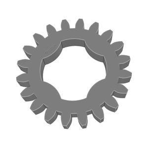 Gear Wheel PLN TTH20 BU00.25 SFT-SHD - SPN-GWH-0057