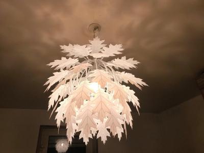 Forest ceiling lamp - Custom leaves