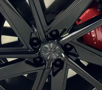 Wheel Center Cap Tesla Model 3 Performance Badge for FastEV EV01