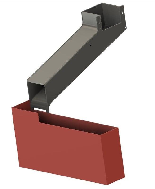 QIDI Plus 4 Filament waste container