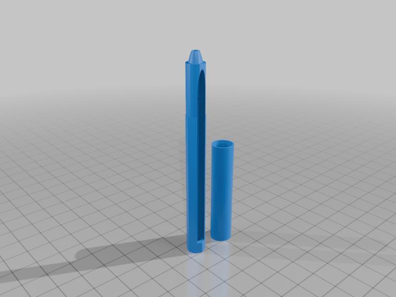 Short ball point pen (compatible with Jet*tream refill)