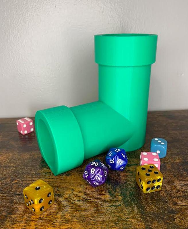 Super Mario Warp Pipe Dice Tower
