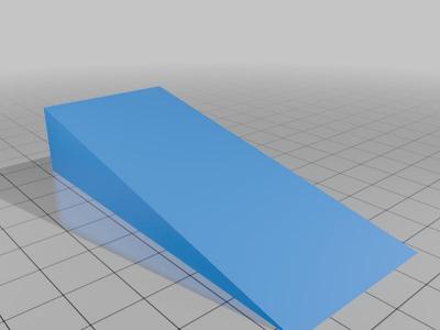The mini car ramp