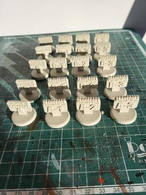 Bolt action transport markers
