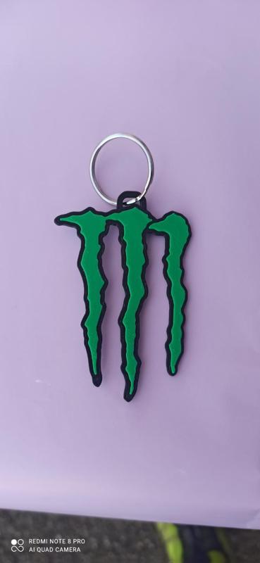 monster energy keychain portachiavi