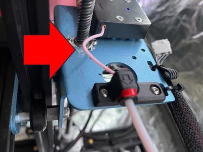 Micro Swiss Direct Drive Extruder Creality CR-10 V2 (&V3?) Filament Guide