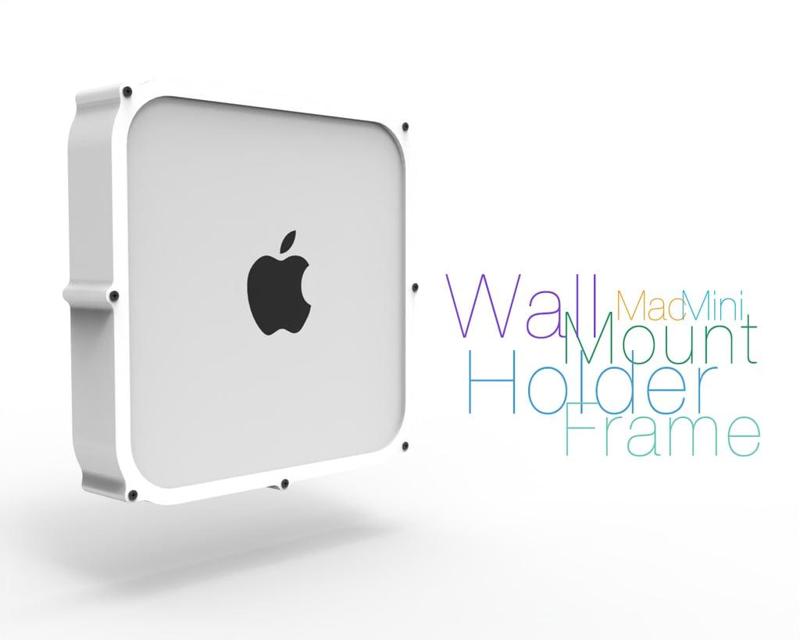 Mac Mini Wall Mount Holder Frame