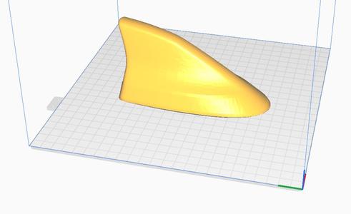 Subaru Impreza GH Shark Fin