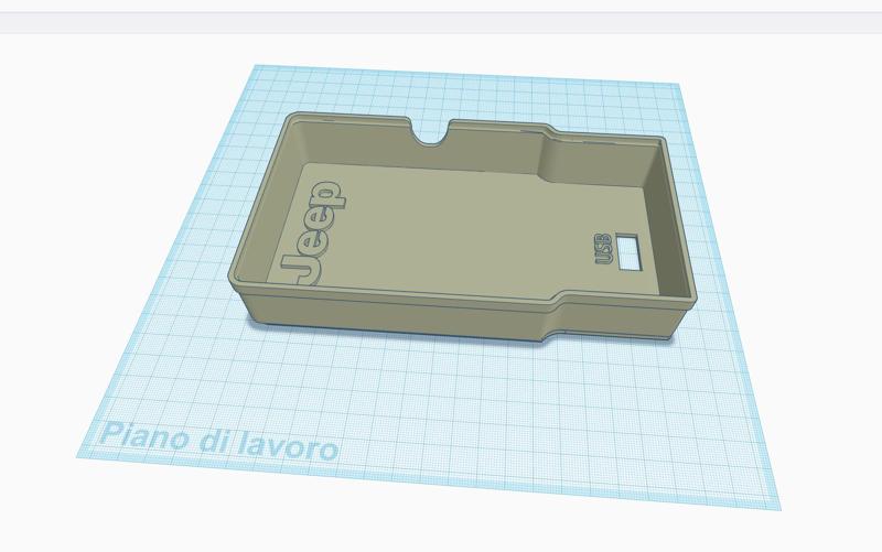 vassoio bracciolo jeep renegade