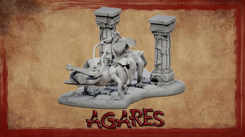Agares - The Great Duke of the Hell