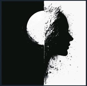 Woman in profile ( Hueforge) 