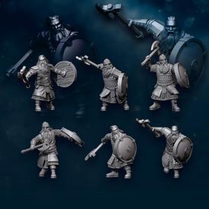 6x Kalak Warrior | Kalak Dwarves | Davale Games | Fantasy