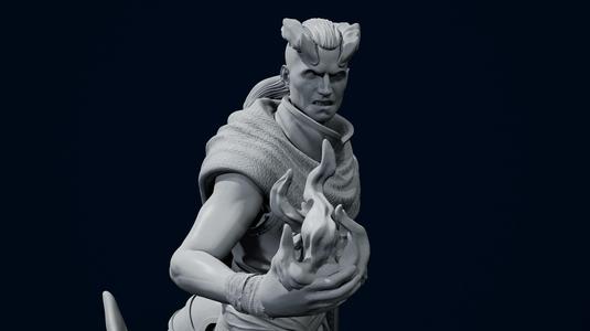 75mm Tiefling Warlock