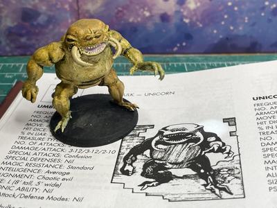 Basic and AD&amp;D 1st Ed Umber Hulk