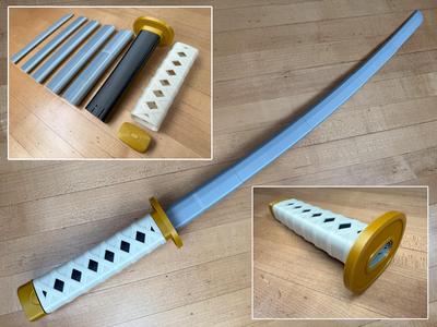 Wado Ichimonji Collapsing Sword 